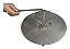 Kit Queimador Para Lareira Redondo 30cm e Champanheira/Porta Bebida - Imagem 3