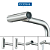 Torneira Monocomando Urbanjet Ecosul Aço Inox Cinza Escovado - Imagem 3