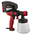 PISTOLA PULVERIZADORA DE TINTA AIR PLUS SPRAY C/ MOTOR POTENCIA 250W E TENSAO 127V 920.8053-0 SCHULZ - Imagem 1