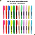 Kit 24 Marca Texto Masterprint (12 Neon + 12 pastel) - Imagem 2