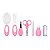 Kit Higiene de Bebê 7 Peças Pimpolho Cor:Rosa - Imagem 1