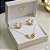 Conjunto metade sol (BANHADO A OURO 18k) - Imagem 4
