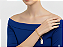 Pulseira com elos retangular texturizado (BANHADO A OURO 18K( - Imagem 2