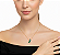 Corrente com pingente de borboleta pedra verde escuro e corpo cravejado zircônia cristal (BANHADO A OURO 18K) - Imagem 2