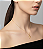 Corrente com pingente de letra "B" simples (BANHADO A OURO 18K) - Imagem 2