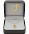 Corrente com pingente de letra "B" simples (BANHADO A OURO 18K) - Imagem 3