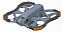 Protetor Dji Avata 2 Anti Colisão Proteção Hélice Drone Dji Preto - Imagem 3