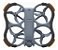 Protetor Dji Avata 2 Anti Colisão Proteção Hélice Drone Dji Preto - Imagem 2