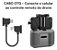 Cabo Otg Tipo-c X Lightning 30cm P/ Drone Dji Rcn1 / N2 / N3 Preto - Imagem 5