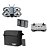 Kit Drone Dji Neo 2 Fly More Combo 3 Baterias Com Bag Couro - Imagem 1