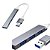 Hub Usb 3.0 4 Entradas Adaptador Alta Velocidade - Imagem 1