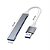 Hub Usb 3.0 4 Entradas Adaptador Alta Velocidade - Imagem 3