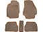 Tapete Carpete Volkswagen Passat 06/10 Bege Eloin 5 pçs - Ecotap - Imagem 1