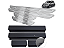 Soleira de Porta Renault Sandero Stepway 20/.. Aço Inox Alto Relevo Autocolante +Vinil Opcional - Imagem 1
