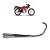 ESCAPAMENTO ESCAPE CG TITAN 125 93/99 MODELO ORIGINAL CROM. - Imagem 1