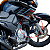 PROTETOR WHEELING FAZER 150 FACTOR 125/150 PRETO FOSCO - Imagem 1