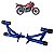 PROTETOR WHEELING TITAN 150 04/15 160 2015 FAN 150-160 09 AZ - Imagem 1