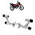 PROTETOR WHEELING BROS 160 2015 EM DIANTE BRANCO - Imagem 1