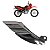 PROTETOR ESCAPE BROS 125-150 03/08 ORIG. CROM. - Imagem 1
