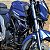 PROT. CARENAGEM C/PEDALEIRA FAZER FZ 25 2018 ATÉ 2024 PRETO FOS. - Imagem 4