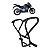 PROTETOR DE CARENAGEM CB 300 F TWISTER 2023 PRETO FOSCO - Imagem 6