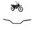 GUIDAO XTZ 125 03/15 MODELO ORIGINAL PRATA - Imagem 1