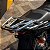 BAGAGEIRO YBR FACTOR 125 2009 A 2016 REFORÇADO CURTO CROMADO - Imagem 3