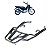 BAGAGEIRO VISION POP 100 07/15 REFOR. LONGO CROM. - Imagem 1