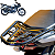 BAGAGEIRO VISION FACTOR 150 2016 EM DIANTE CURTO PRETO - Imagem 1