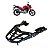 BAGAGEIRO CB TWISTER 250 2016 A 2023 CURTO PRETO - Imagem 6