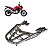BAGAGEIRO VISION CB TWISTER 250 16/23 CURTO CROM. - Imagem 1