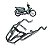 BAGAGEIRO VISION BIZ 125 11/17 REFOR. CROM. - Imagem 2