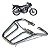 BAGAGEIRO TUBE CG TITAN 150- SPORT 04/08 CURTO CROM. - Imagem 1