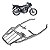 BAGAGEIRO TREF. CG TITAN 150 04-08 REFOR. LONGO CROM. - Imagem 1