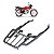 BAGAGEIRO TREF. CG TITAN 125 93/99 REFOR. LONGO CROM. - Imagem 1