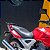 BAGAGEIRO TREF. CBX 250 TWISTER 02/08 REFOR. CURTO PRETO - Imagem 4