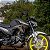PROTETOR DE CARENAGEM FACTOR 150 2025 COM PEDALEIRA PRETO MA - Imagem 7