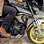 PROTETOR DE CARENAGEM FACTOR 150 2025 COM PEDALEIRA PRETO MA - Imagem 6