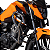 PROTETOR DE CARENAGEM CG TITAN FAN START 2025 CROMADO TEXTUR - Imagem 1