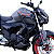PROTETOR DE CARENAGEM YAMAHA FZ15 2025 2026 PRETO REFORÇADO - Imagem 1