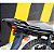 BAGAGEIRO SUPORTE BAÚ YBR FACTOR 125 2009 A 2016 REFORÇADO LONGO PRETO VISION MA ACESSÓRIOS - Imagem 3