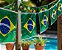 Bandeirinha Brasil c/ barbante - Imagem 1