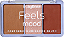 Paleta de contorno Iluminador blush t30 I40 b100 hb75262 ruby rose - Imagem 1