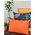 Almofada Los Angeles Laranja e Marinho - Imagem 1