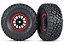 RODAS E PNEUS METHOD BLK,RED/BFG KR3 (2) 8474 - Imagem 1