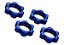 WHEEL NUTS 17MM SERRATED BLUE - Imagem 1