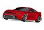 TRAXXAS  4-TEC FORD MUSTANG DRIFT VERMELHO - Imagem 1