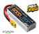 BATERIA POWERHOBBY LIPO 3S 11,4 V 6000 MAH 120 C GRAPHNE - Imagem 2