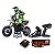PROMOTO-SM FXR SUPERMOTO MOTORCYCLE RTR 1/4 - US STOCK - Imagem 1