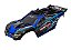 BOLHA RUSTLER 4X4 - TRAXXAS 6740 AZUL COMPLETA - Imagem 1
